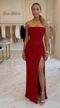 Stassi Shimmer Tube Dress